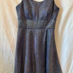 Morgan & Co. Sparkling Navy Dress